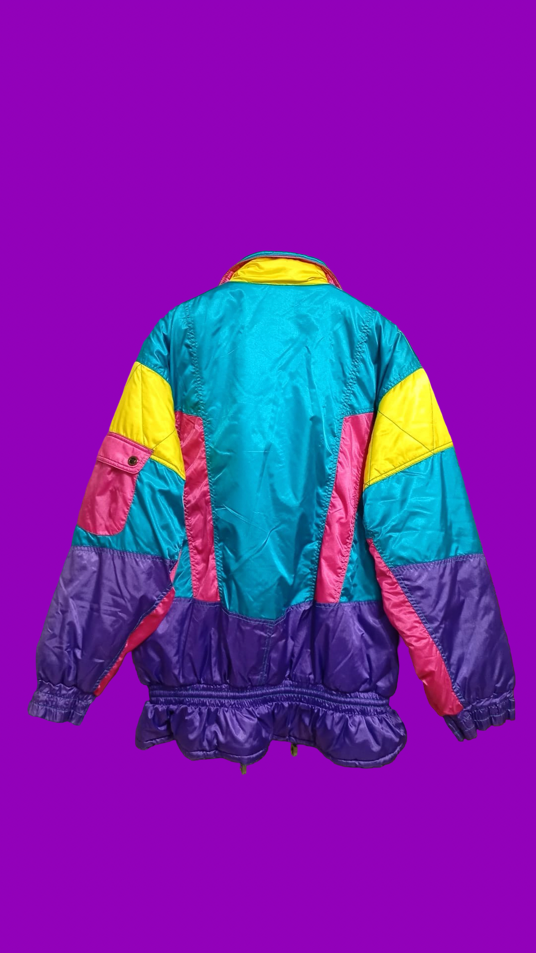 Vintage Multicolor Fantasy 90's Rare Snow Jacket Unisex Size XL