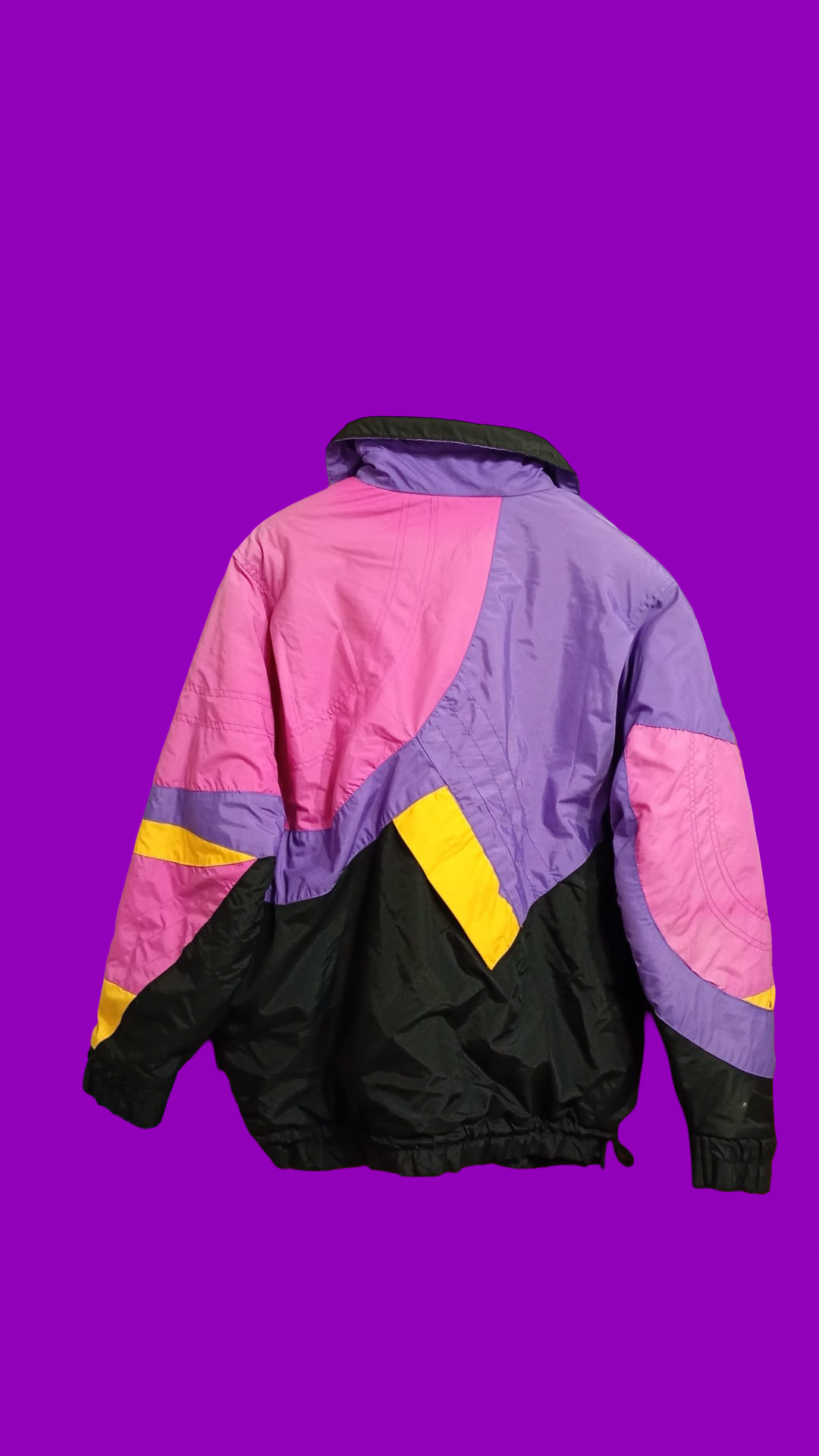 Vintage Multicolor Fantasy 90's Rare Snow Jacket Unisex Size L